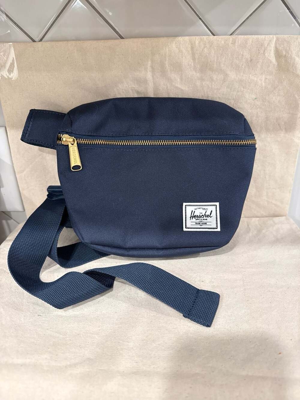 Herschel Supply Co. Fifteen Waist Pack in Navy Blue